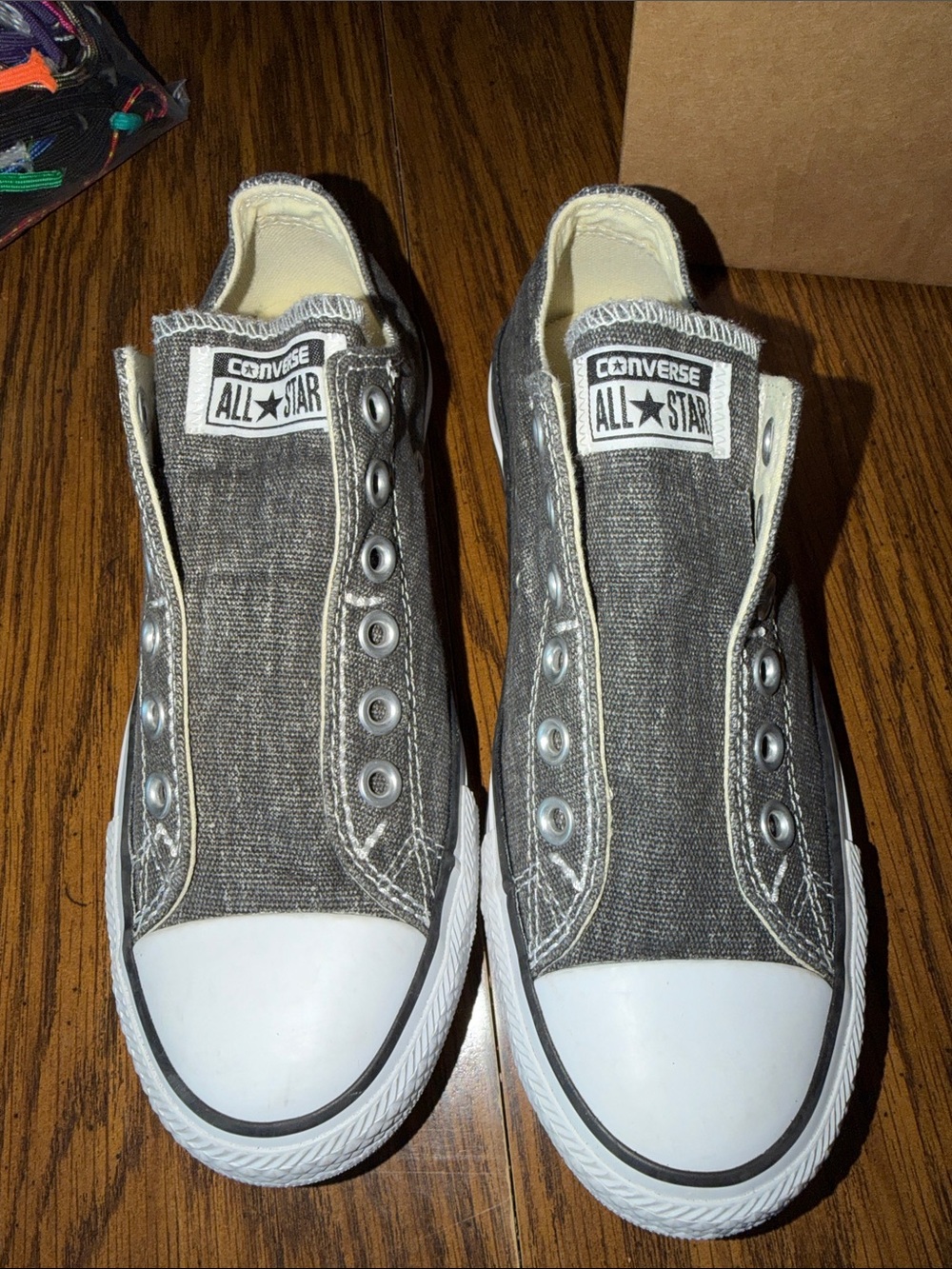 Converse No Lace Sneakers Unisex 6.5 Women’s